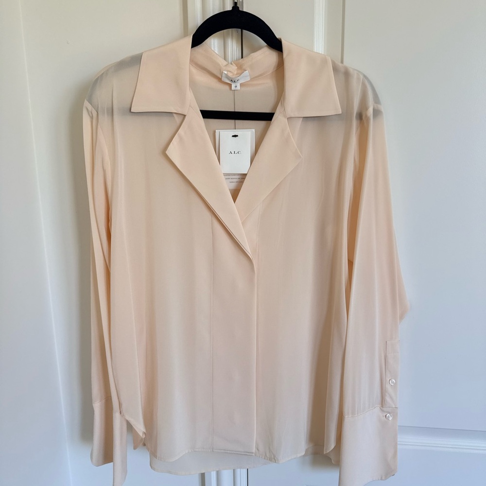A.L.C. Long Sleeve Blouse